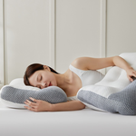 【FOCA】Japan's best-selling washable three-dimensional pressure relief traction space pillow, , large