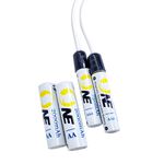【O-ONE】Magnetic Lithium Polymer Battery | Patented Magnetic Design · Fast Charge · BSMI Certified AA/AAA (2-Pack + Charger), , large
