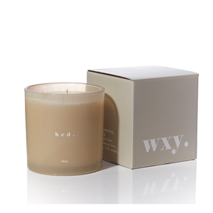 【英國 wxy】經典XL款蠟燭- bed.麝香 & 黑香草/1500g