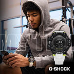 CASIO 卡西歐 G-SHOCK 心率偵測 x GPS定位 智能手錶-55mm GBD-H1000-1A7, , large