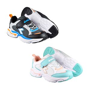 DIADORA迪亞多那 時尚兒童運動鞋 童運動鞋 童鞋 寬楦 透氣 保護後跟 吸震 減壓 健康鞋墊 止滑 黑藍 白綠