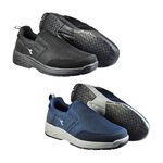 DIADORA迪亞多那 台灣製輕旅健走鞋 男運動鞋 休閒鞋 男鞋 MIT 防潑水 透氣 寬楦 舒壓 彈力 防滑 黑 藍, , large