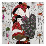 【御畫房】民俗系列三 國家一級畫師手繪油畫80×80cm(VF-184), , large