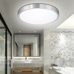 【H&R安室家】 50cm盧卡斯 智能LED吸頂燈(附遙控器可調明暗及色溫 ) ZA0212, , large