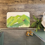 【怪獸】新銳設計師 10秒頂吸 軟式珪藻土吸水地墊 畢啾子 (60x40cm) -宜蘭抹茶山 嵐, , large