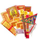 【金發財金紙】簡單豐富普渡公金-含普渡旗香組(中元普渡專用), , large