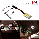 [PA LED] Festoon T10 BA9S 15SMD 2835 LED  Panel Interior Light Reading Light Trunk Light White , , large