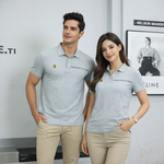 【FALALI】Short-sleeved cooling polo shirt - Women's (gray) , , large