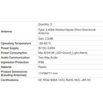 TP-LINK 昌運監視器組合 VIGI NVR1004H-4P 4路主機+VIGI C340-W 4MP網路攝影機*2, , large