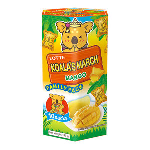 Lotte Koala 195g pack-Mango Flavor