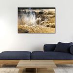 【御畫房】黃河頌之二 國家一級畫師手繪油畫60&times;90cm(VF-94), , large