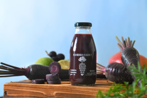Mixed Purple Carrot and Fruit Juice
