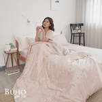BUHO "Vina's Love" Taiwan-made 300-weave 100% TENCEL pure Tencel 6x7 feet double double-use quilt, , large
