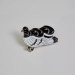 Pigeon Whistle Metal Pin, , large