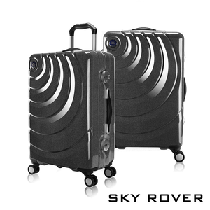 【PANTHEON PLAZA】展示品限量出清 SKY ROVER 19吋 魔幻星辰 鋁框硬殼行李箱 SRI-1547J 魔幻金