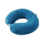 雪倫U型頸枕, 藍色, large