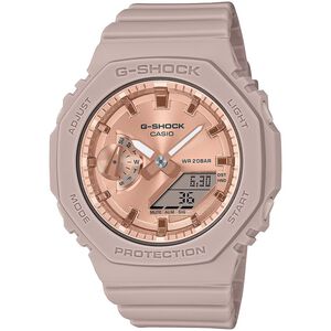CASIO 卡西歐 G-SHOCK ITZY有娜配戴款 煙燻粉色 粉紅金八角手錶  GMA-S2100MD-4A