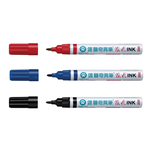 【SIMBALION 雄獅文具】油性速乾奇異筆 1.3mm /支 No.200(紅、黑、藍)  -  多款可選, , large