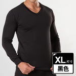 Drawstring Fleece Warm Jacket_V-Neck_Men's_Gray, , large