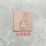 [熊好貼國際]正方單勾替換用(8×8cm完美比例) 凹凸不平整老舊牆面(選超黏)平整光滑牆面（選重覆貼)無痕掛勾掛鉤, , large