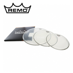 REMO PP-1382-BA Clear 10.12.16吋 鼓皮組【敦煌樂器】, , large