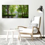 【御畫房】秘境 國家一級畫師手繪油畫60×120cm(VF-134), , large