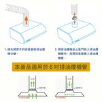 【雙手萬能】304不鏽鋼抽油煙機逆止風門(阻斷異味回流), , large