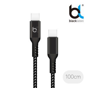blacklabel BL-73CC1充電傳輸線 CC-1M(黑色)