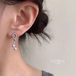 【Gulicc】古莉可 耳環 氣質清新簡約珍珠耳環, , large