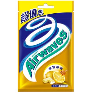 Airwaves口香糖超值包-蜂蜜檸檬62g