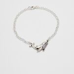 【Angel & Me】鯨生有妳 微笑 鯨魚 s925 純銀 手鍊 腳鍊 禮物, , large