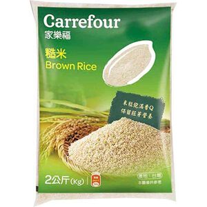 家樂福糙米(圓三)2kg