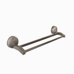 【上手家居】吸盤雙桿毛巾架-槍灰色(毛巾掛架/浴巾架/浴室毛巾架/毛巾桿), , large