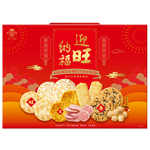 迎旺納福-綜合米果糖果禮盒, , large