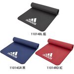 ADIDAS 訓練輕量防滑運動墊 7MM 瑜珈墊 輕量 防滑 運動瑜珈 墊子 ADMT-11014 【樂買網】, 11014GR 黑, large