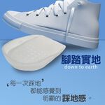 GS MALL 台灣製造 一組2入 後腳跟墊 腳跟墊 軟墊 內增高墊 鞋墊 保護墊 增高墊 後跟墊 後腳墊 後跟貼, , large