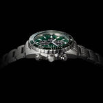 CITIZEN 星辰 Promaster 光動能潛水計時手錶-銀x綠/44.5mm CA0820-50X, , large