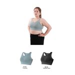 【AREXSPORT】AS-7433 加大碼內衣/ XL-3L/涼感機能美背吸排透氣網眼中高強度可調節BRA運動內衣, , large