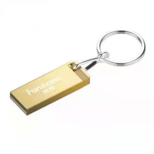 [FANXIANG梵想]USB2.0防水隨身碟金色全金屬機身贈送鑰匙圈-F206-32GB-3入