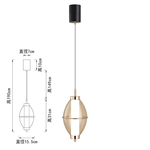 【卡米達】13W三色變光吊燈(CA5108-13W), , large