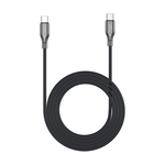 【Vyvylabs】240W Hardcord Series Fast Charging Data Cable Type-C to Type-C(2m)(Black)(Damaged Box Item), , large