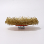 4吋蝶型鋼絲輪 鋼絲輪 砂輪機 蝶形鋼刷 除鏽刷 拋光刷 除鏽 拋光 去漆 手持砂輪機, , large