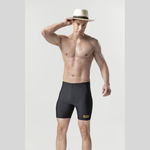 MONINA  MIT  Big men cropped swimming trunks -5L, , large