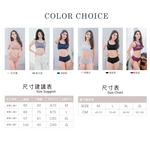【可蘭霓Clany】蕾絲涼感多功能M-Q無鋼圈內衣(藍紫灰 6920-52), , large