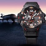 CASIO卡西歐 G-SHOCK MASTER OF G專業航空錶 太陽能藍芽飛行錶 GR-B300-1A4, , large