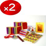 【金發財金紙】床母衣七娘媽全套組 -2 入組(未婚求巧 媽媽顧幼子系列-金紙), , large