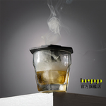 [巴果果]六角煙燻雞尾酒蓋  煙燻罩木蓋 煙燻罩 調酒木屑 分子調酒 調酒煙燻   雞尾酒煙燻蓋罩SG2-PSC-03-BK, , large