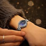 CITIZEN 星辰 XC 月虹 限量 光動能鈦金屬電波鑽石女錶 送禮推薦 ES9460-70L, , large