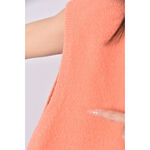 (XL) i blle韓牌背心橘色毛衣二手衣, , large