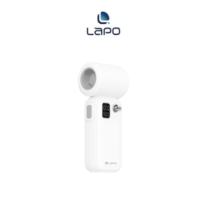 【Leo手機周邊專賣店】LaPO 迷你渦輪隨身風扇 / 白色